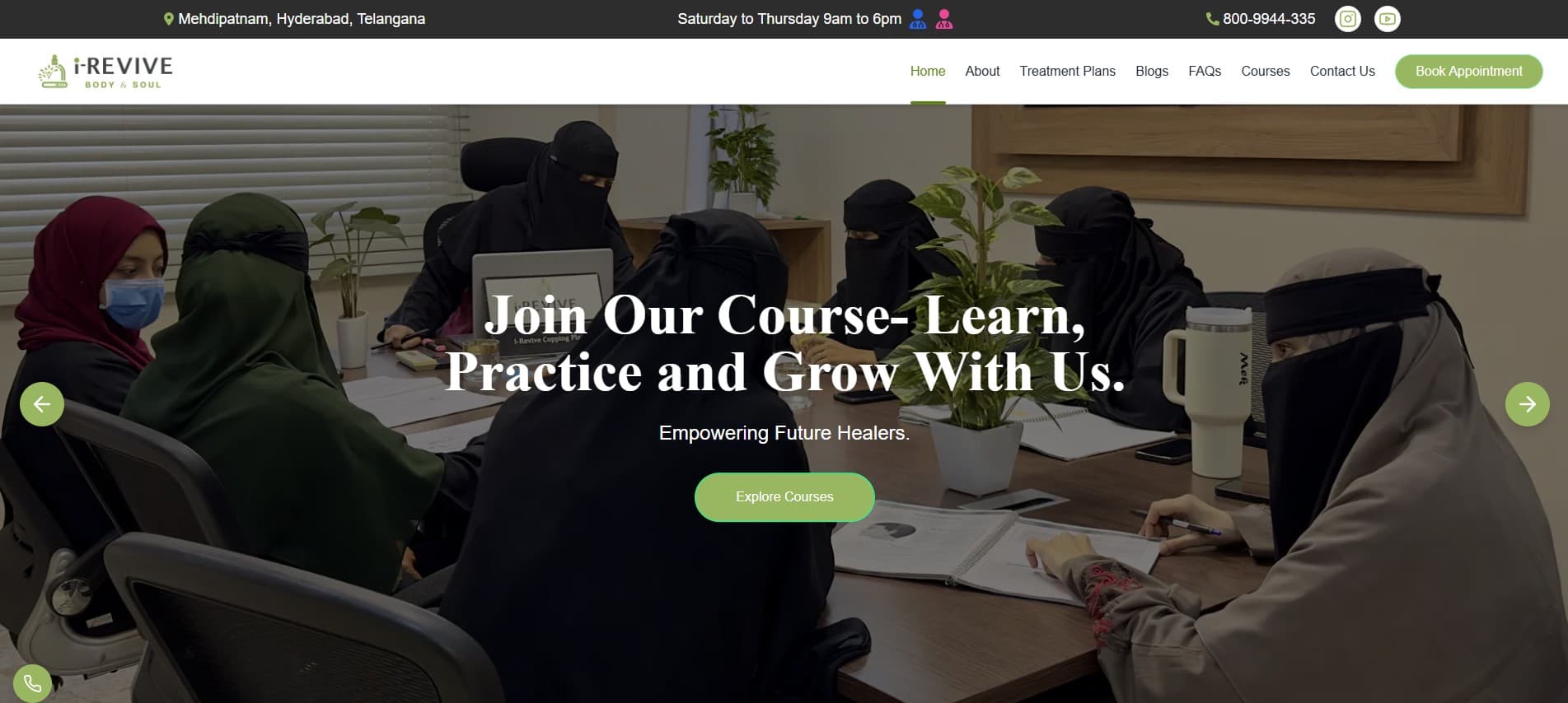 I-Revive Cupping Clinic banner