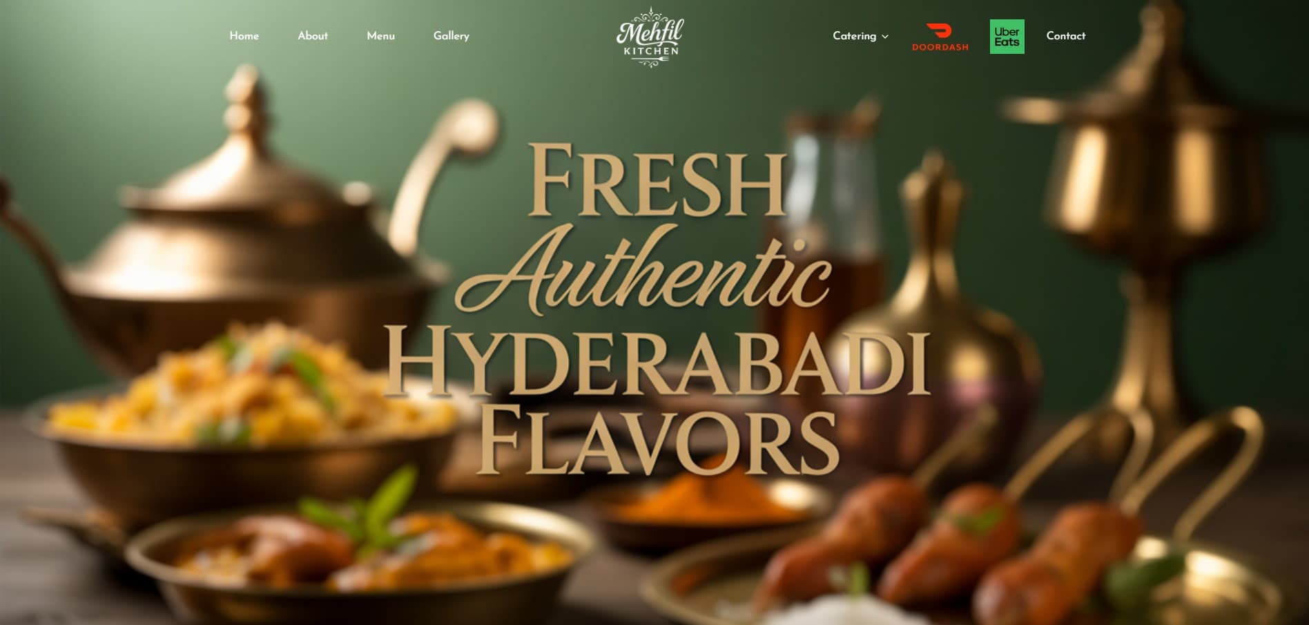 Mehfil Kitchen banner