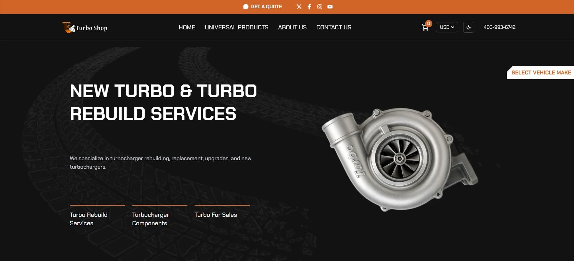 TurboShop banner